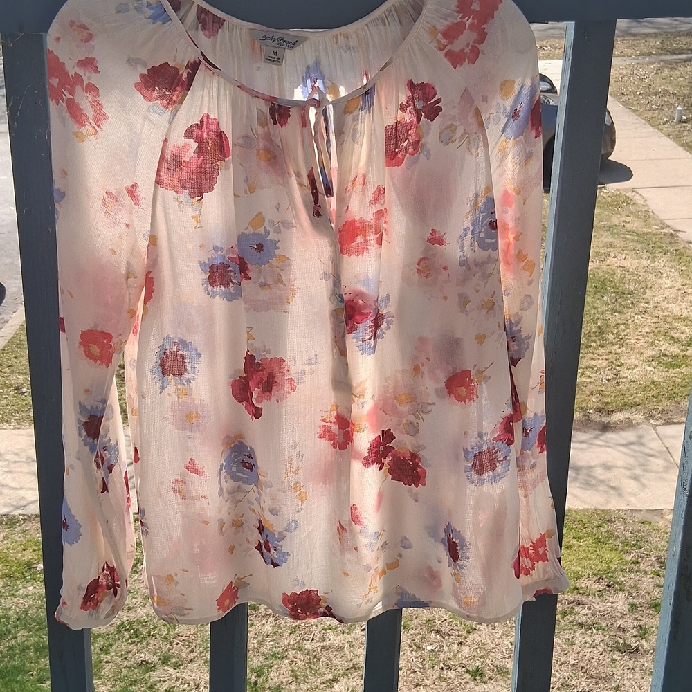 🧹Luck Brand Peasant/Boho Blouse